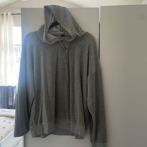 J Crew velour hoodie